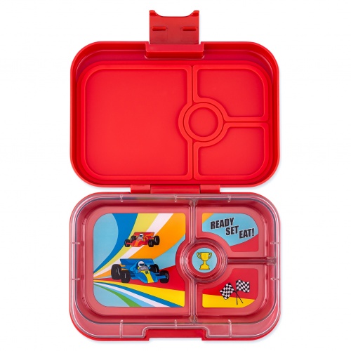 Yumbox Classic 6 Compartment Lunchbox Roar Red